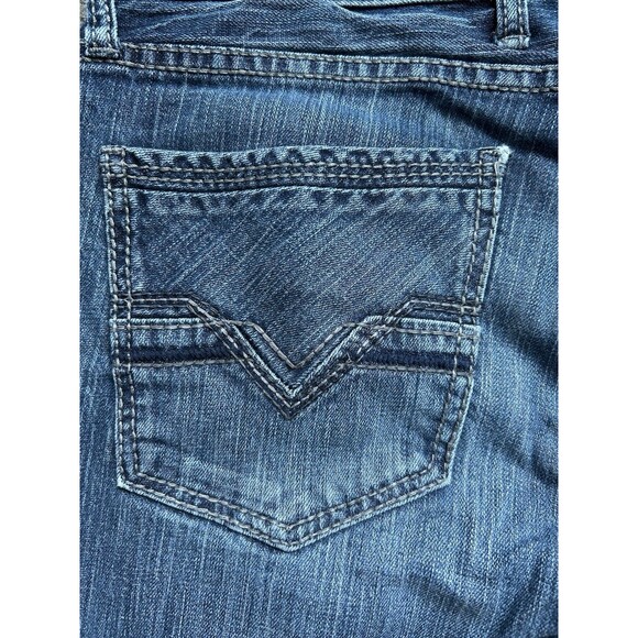 BKE Denim Carter Boot Leg Bootcut‎ Medium Wash Denim Jeans Size 34R - Picture 7 of 8